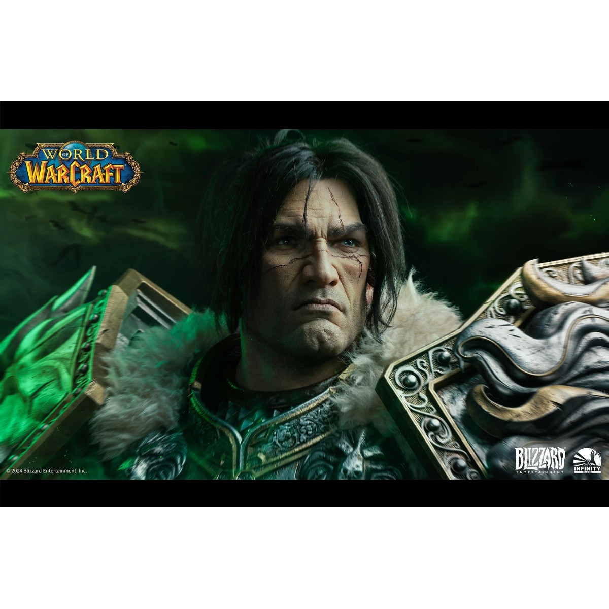 INFINITY STUDIO x BLIZZARD - Varian Wrynn - Busto 1/1 Mondo di Warcraft