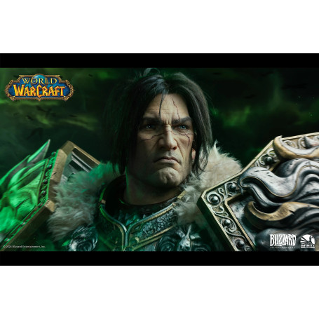 INFINITY STUDIO x BLIZZARD - Varian Wrynn - Busto 1/1 Mondo di Warcraft
