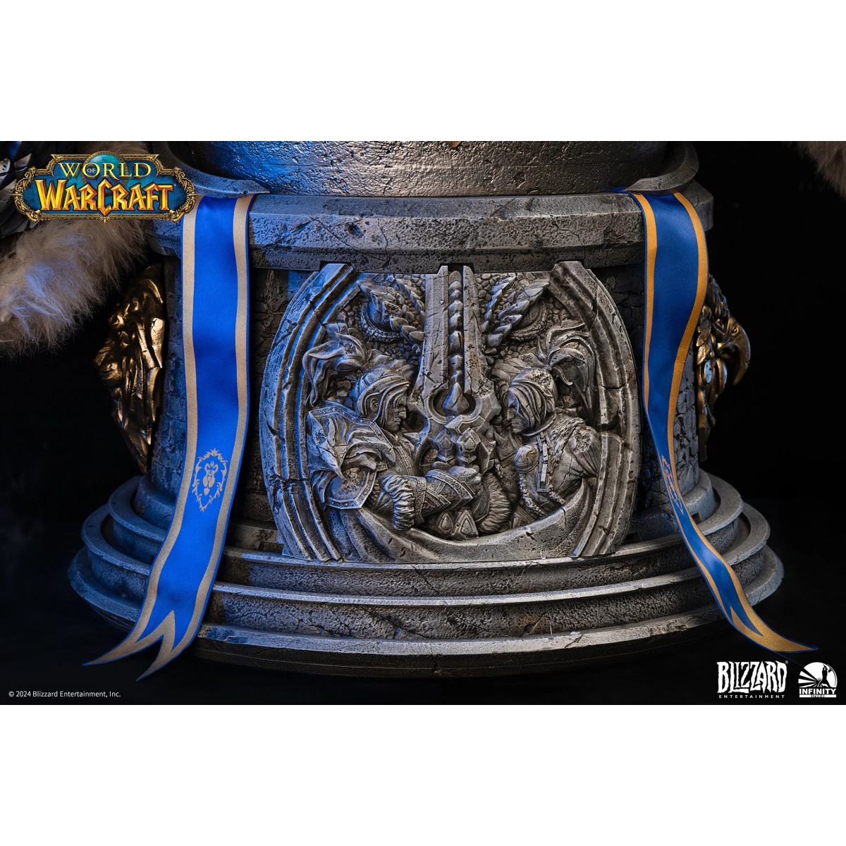 INFINITY STUDIO x BLIZZARD - Varian Wrynn - Busto 1/1 Mondo di Warcraft