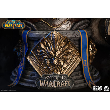 INFINITY STUDIO x BLIZZARD - Varian Wrynn - Busto 1/1 Mondo di Warcraft