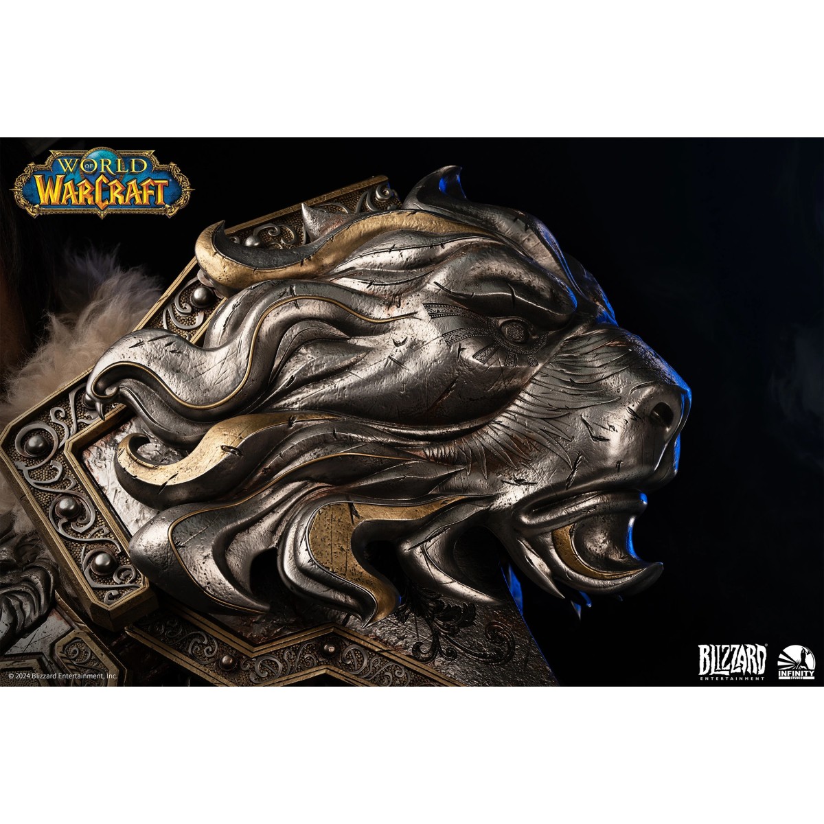 INFINITY STUDIO x BLIZZARD - Varian Wrynn - Busto 1/1 Mondo di Warcraft