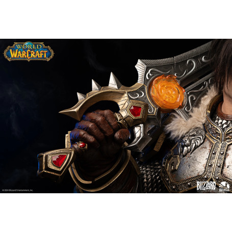 INFINITY STUDIO x BLIZZARD - Varian Wrynn - Busto 1/1 Mondo di Warcraft