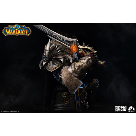 INFINITY STUDIO x BLIZZARD - Varian Wrynn - Busto 1/1 Mondo di Warcraft