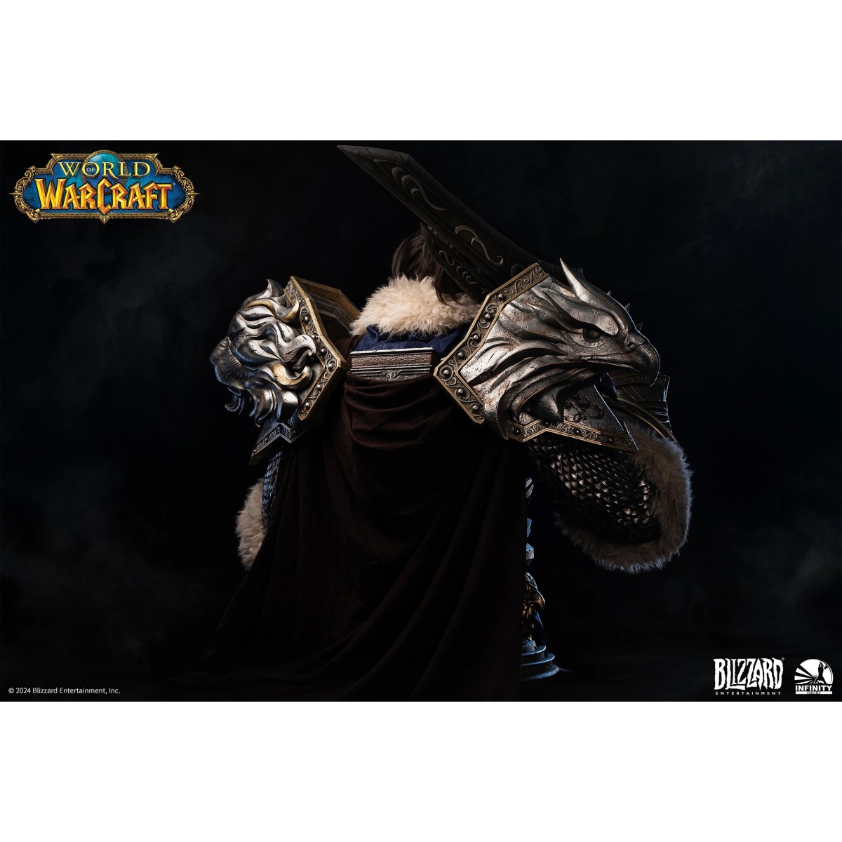 INFINITY STUDIO x BLIZZARD - Varian Wrynn - Busto 1/1 Mondo di Warcraft