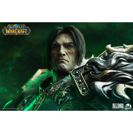 INFINITY STUDIO x BLIZZARD - Varian Wrynn - Busto 1/1 Mondo di Warcraft