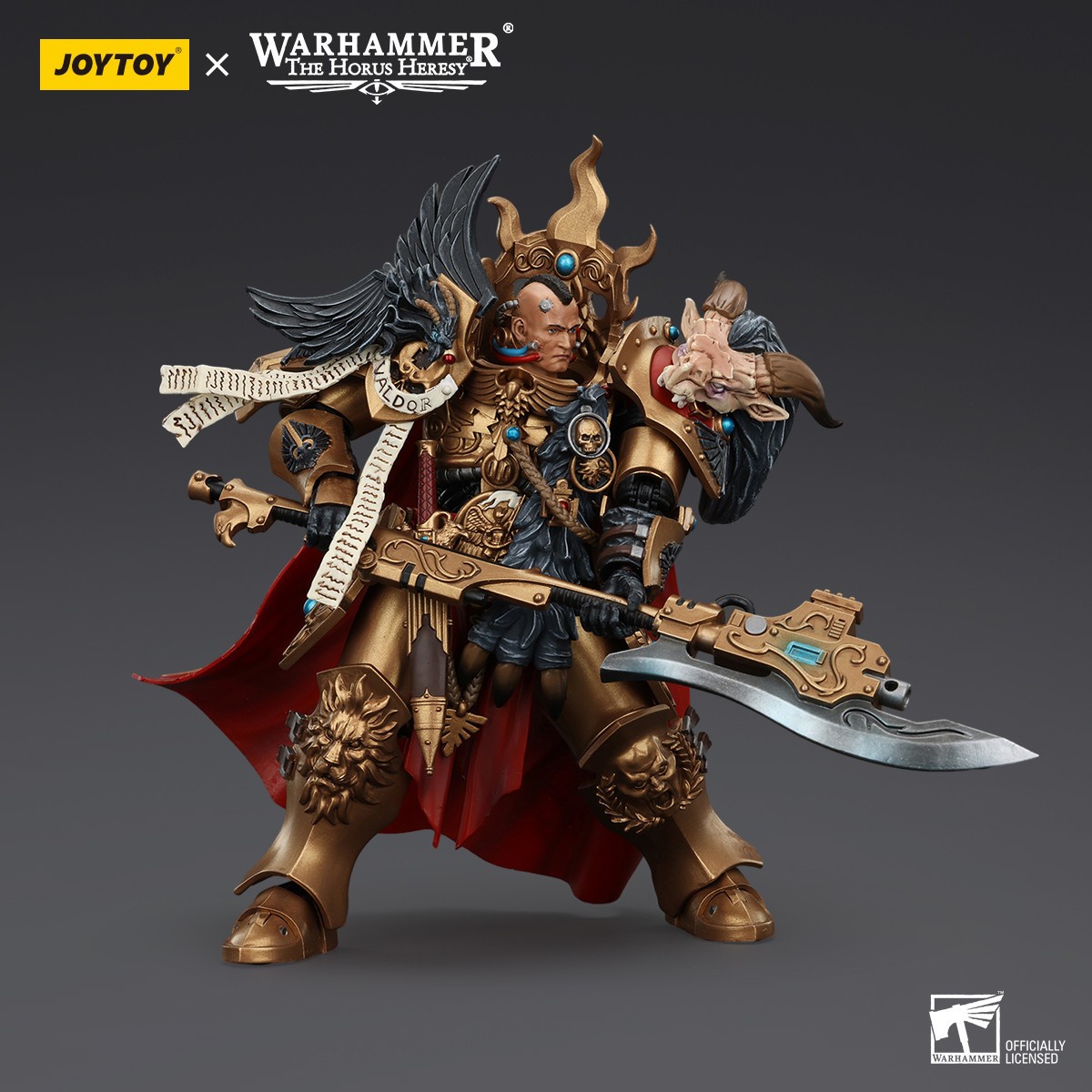 JoyToy Space Marine - Legio Custodes - Constantin Valdor Capitano Generale della Legio Custodes