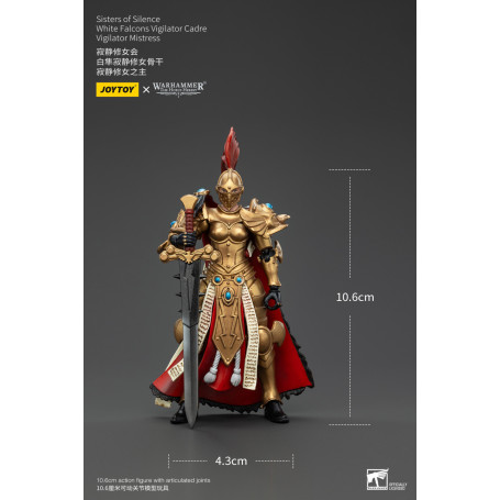 Joytoy - Warhammer - Sorelle del Silenzio White Falcon - Vigilator Mistress - L'Eresia di Horus