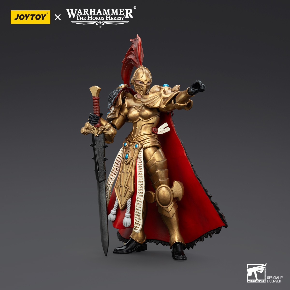 Joytoy - Warhammer - Sorelle del Silenzio White Falcon - Vigilator Mistress - L'Eresia di Horus