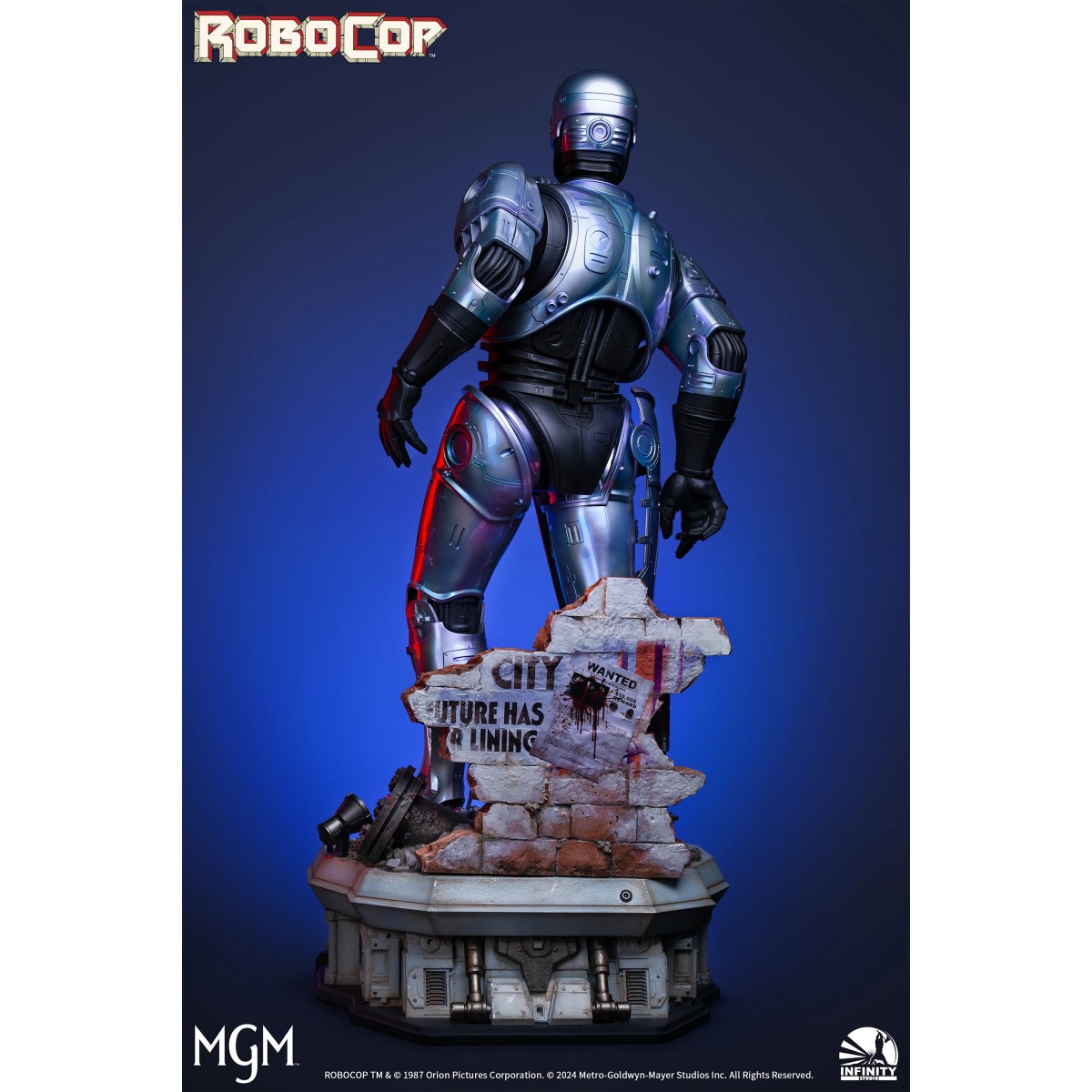 Infinity Studio - Statua di Robocop in scala 1/2 Versione Premium