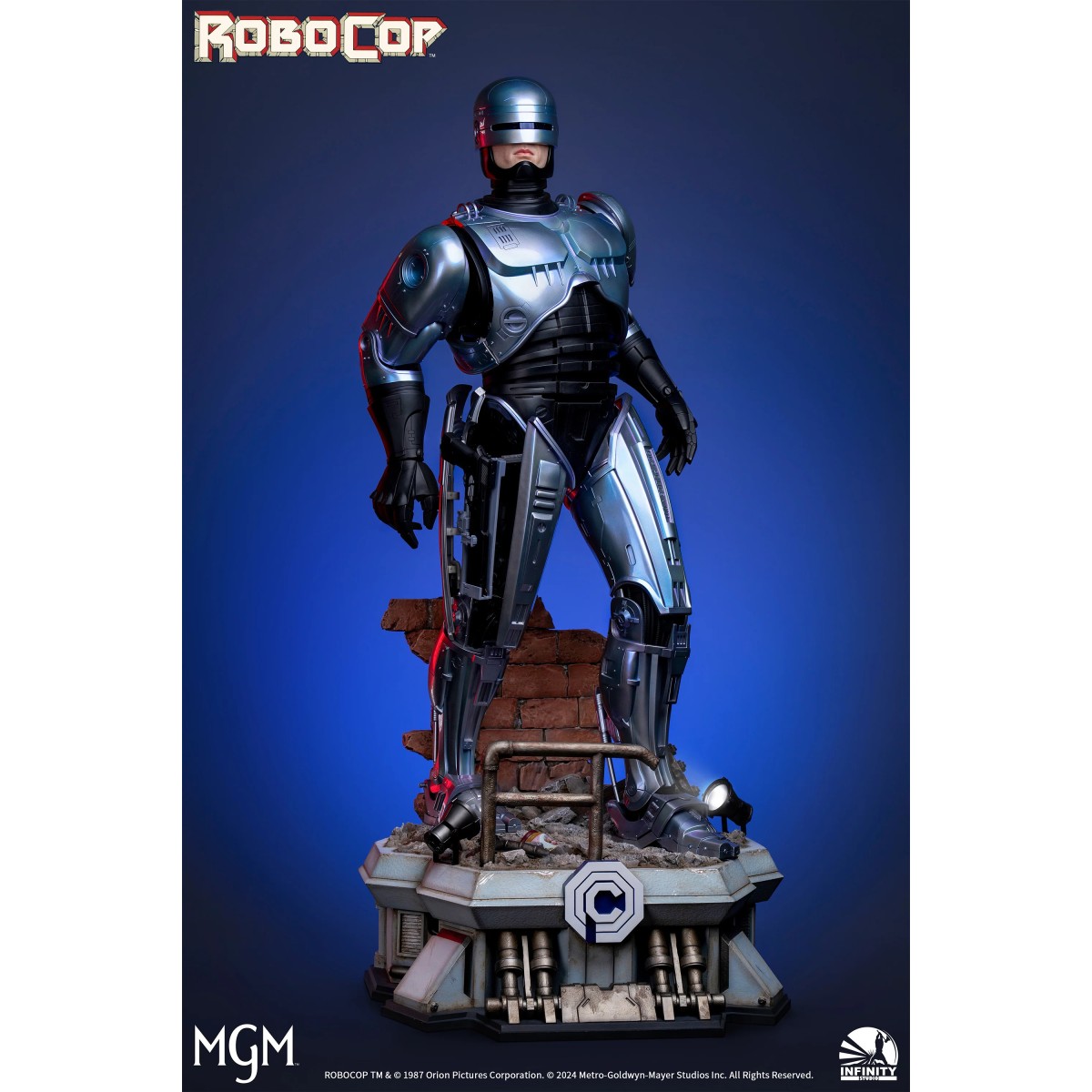 Infinity Studio - Statua di Robocop in scala 1/2 Versione Premium