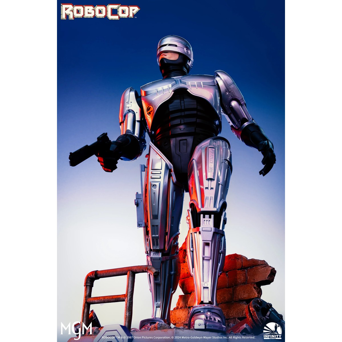 Infinity Studio - Statua di Robocop in scala 1/2 Versione Premium