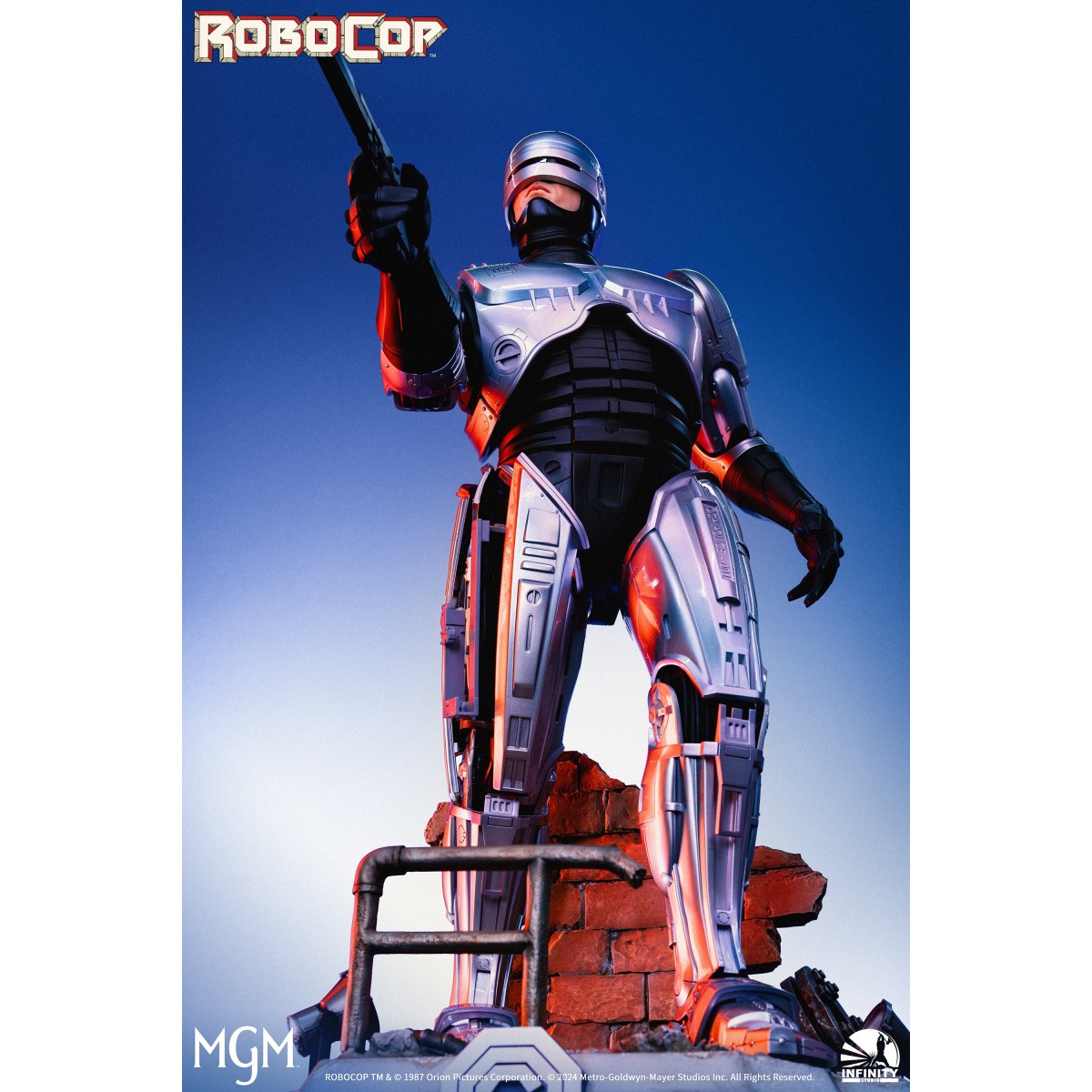 Infinity Studio - Statua di Robocop in scala 1/2 Versione Premium