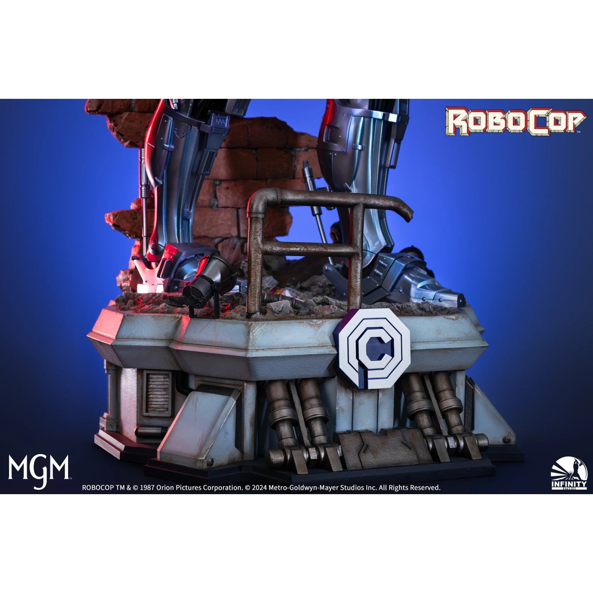 Infinity Studio - Statua di Robocop in scala 1/2 Versione Premium