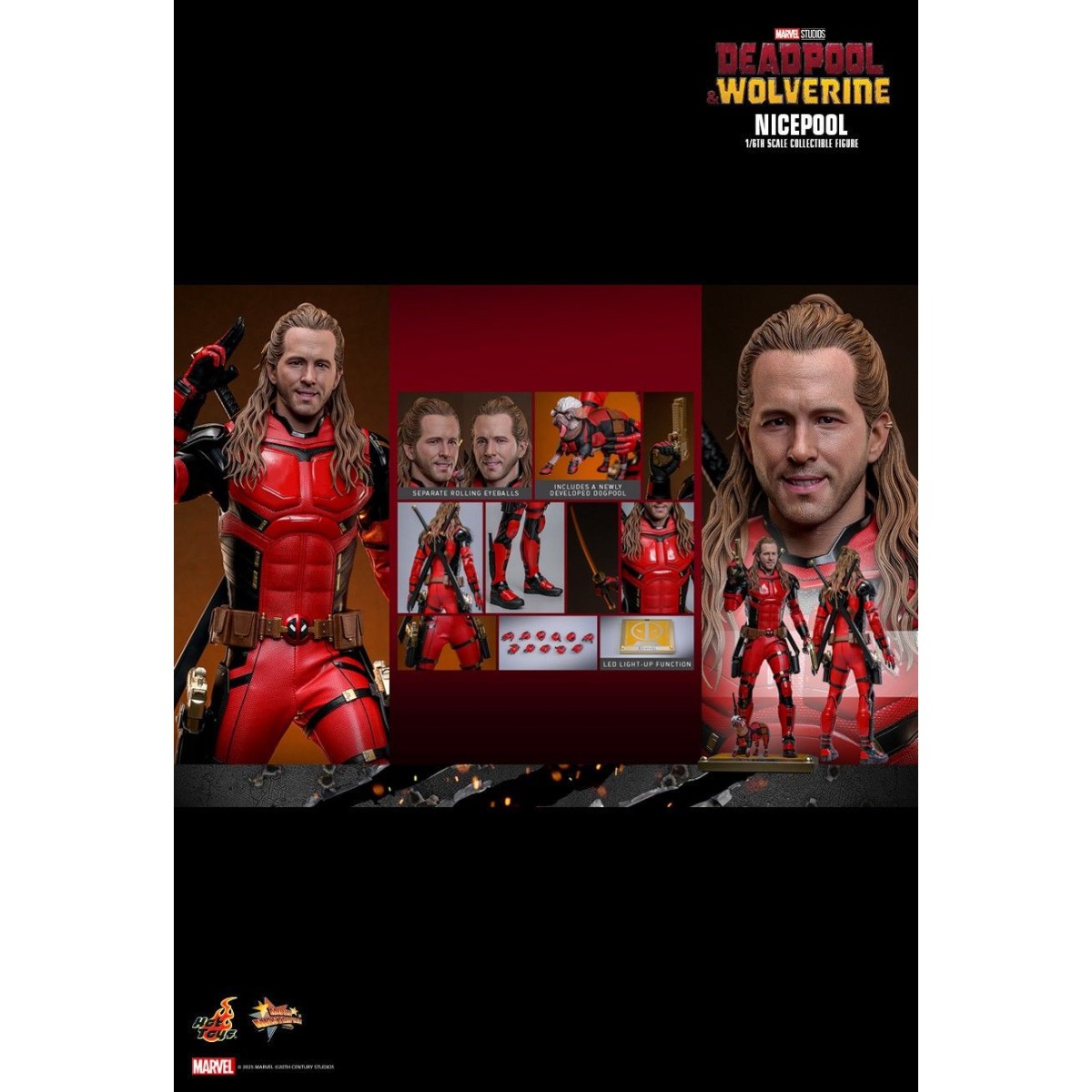 Hot Toys Marvel Deadpool & Wolverine - Nicepool MMS 1/6