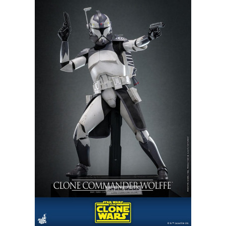 Hot Toys Star Wars - Comandante clone Wolffe - The Clone Wars 1/6