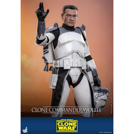 Hot Toys Star Wars - Comandante clone Wolffe - The Clone Wars 1/6