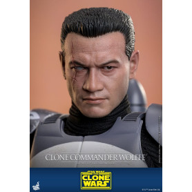Hot Toys Star Wars - Comandante clone Wolffe - The Clone Wars 1/6