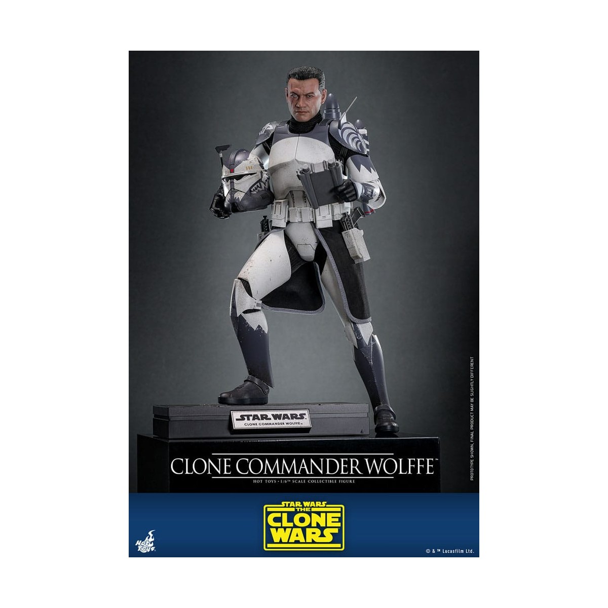 Hot Toys Star Wars - Comandante clone Wolffe - The Clone Wars 1/6