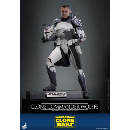 Hot Toys Star Wars - Comandante clone Wolffe - The Clone Wars 1/6