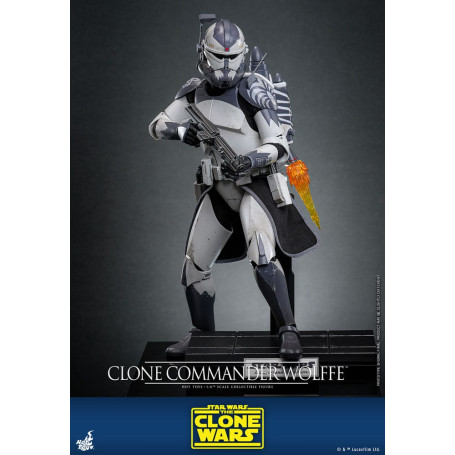 Hot Toys Star Wars - Comandante clone Wolffe - The Clone Wars 1/6