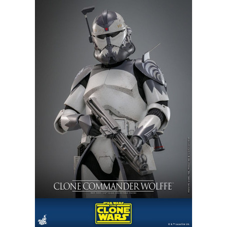 Hot Toys Star Wars - Comandante clone Wolffe - The Clone Wars 1/6