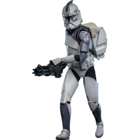 Hot Toys Star Wars - 104° Battaglione Wolfpack Clone Trooper Versione Deluxe - The Clone Wars 1/6