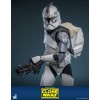 Hot Toys Star Wars - 104° Battaglione Wolfpack Clone Trooper Versione Deluxe - The Clone Wars 1/6