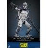 Hot Toys Star Wars - 104° Battaglione Wolfpack Clone Trooper Versione Deluxe - The Clone Wars 1/6