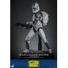Hot Toys Star Wars - 104° Battaglione Wolfpack Clone Trooper Versione Deluxe - The Clone Wars 1/6