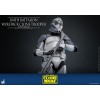 Hot Toys Star Wars - 104° Battaglione Wolfpack Clone Trooper Versione Deluxe - The Clone Wars 1/6