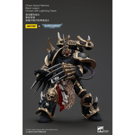 JoyToy Space Marines - Legione Nera - Scelti con artigli fulminanti 1/18 - Warhammer 40K