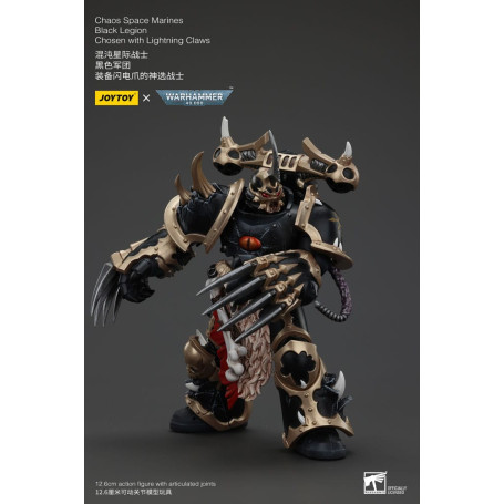 JoyToy Space Marines - Legione Nera - Scelti con artigli fulminanti 1/18 - Warhammer 40K