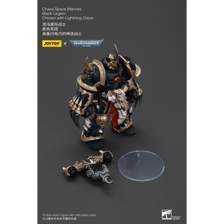 JoyToy Space Marines - Legione Nera - Scelti con artigli fulminanti 1/18 - Warhammer 40K