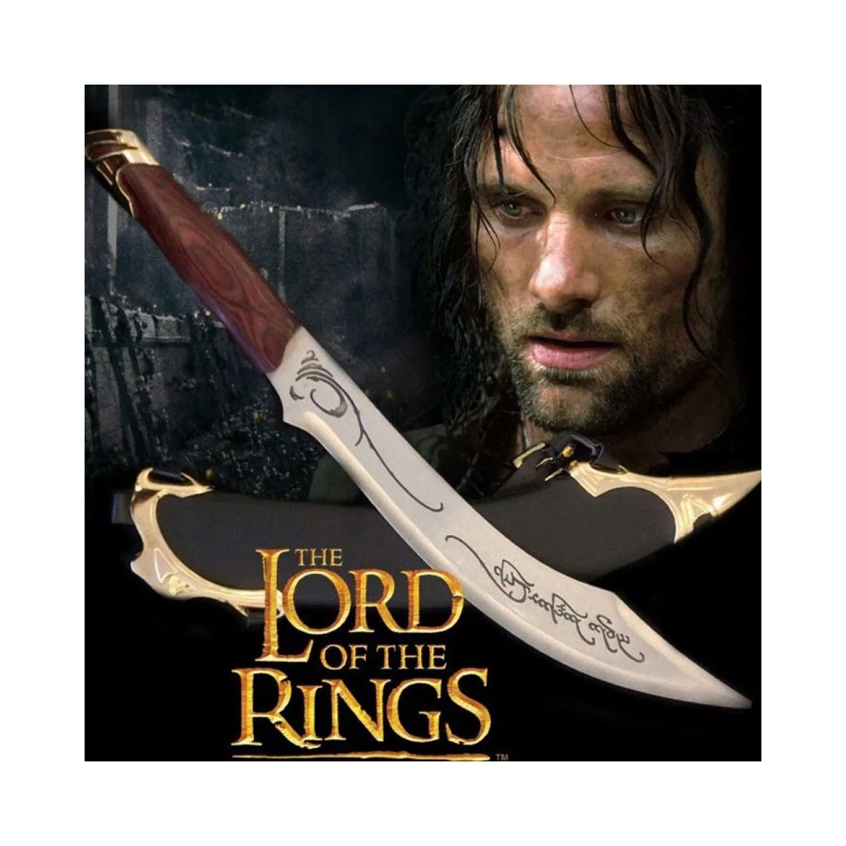 United Cutlery - Pugnale elfico di Aragorn 1/1 - Il Signore degli Anelli