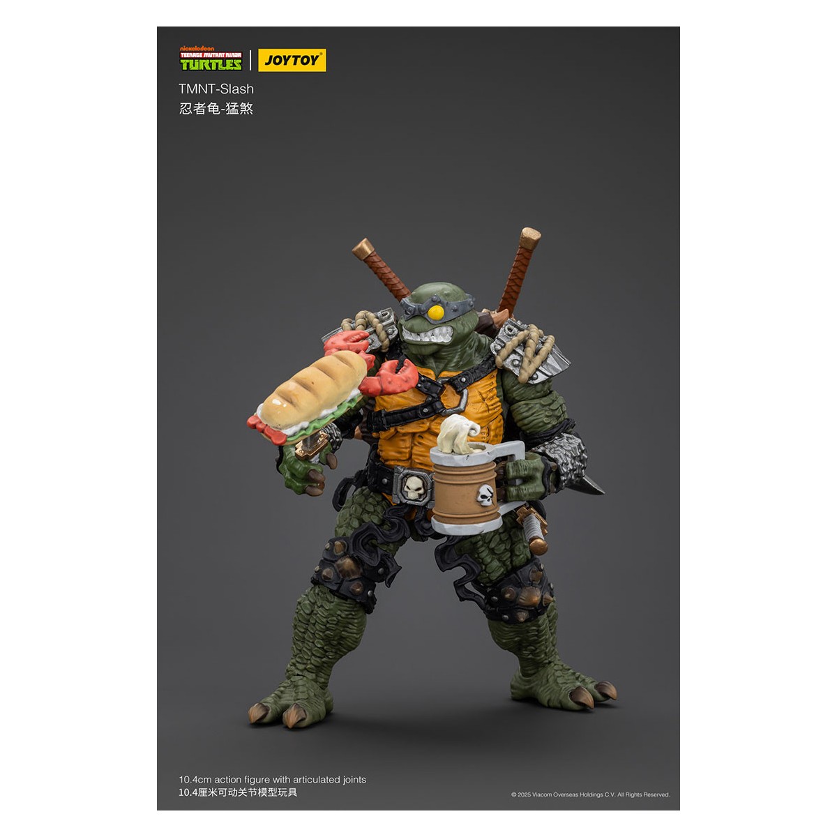 JoyToy TMNT - Slash - Teenage Mutant Ninja Turtles 1/18