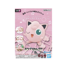 Bandai - Pokepla 09 - Kit modello RONDOUDOU Pokemon - Jigglypuff - Purin