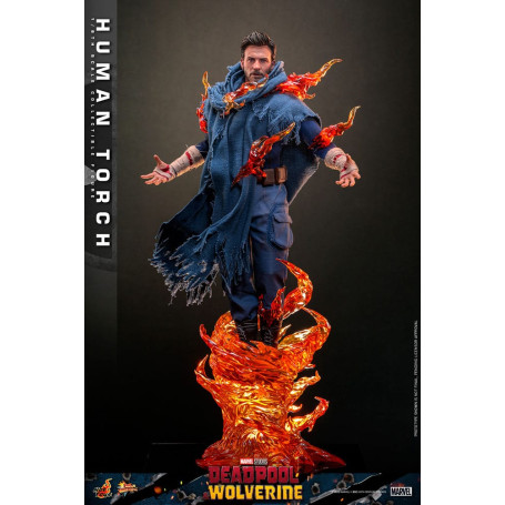 Hot Toys Marvel Deadpool e Wolverine - Torcia Umana MMS 1/6