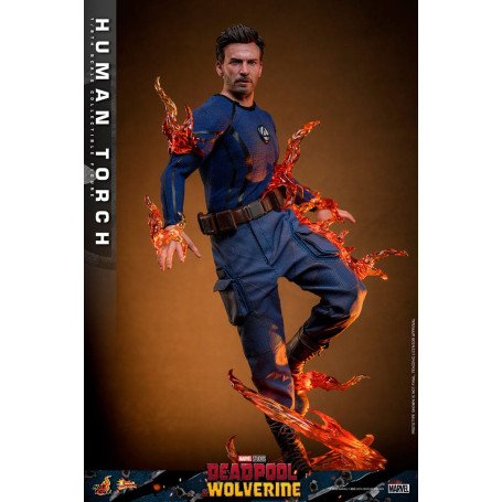 Hot Toys Marvel Deadpool e Wolverine - Torcia Umana MMS 1/6