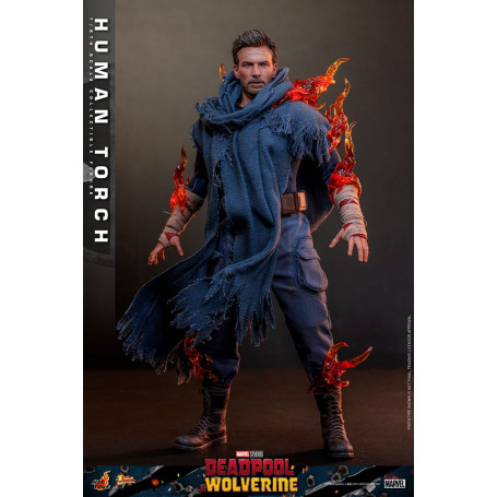 Hot Toys Marvel Deadpool e Wolverine - Torcia Umana MMS 1/6