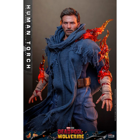 Hot Toys Marvel Deadpool e Wolverine - Torcia Umana MMS 1/6