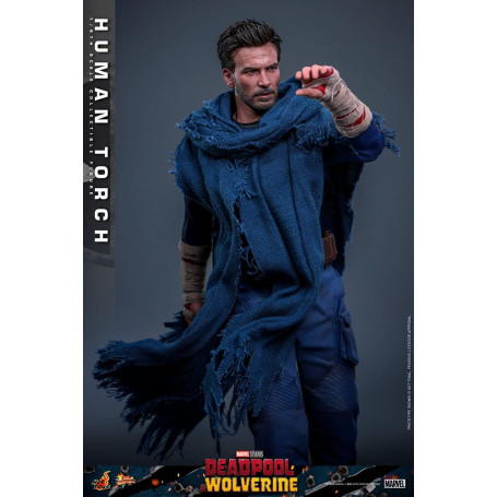 Hot Toys Marvel Deadpool e Wolverine - Torcia Umana MMS 1/6