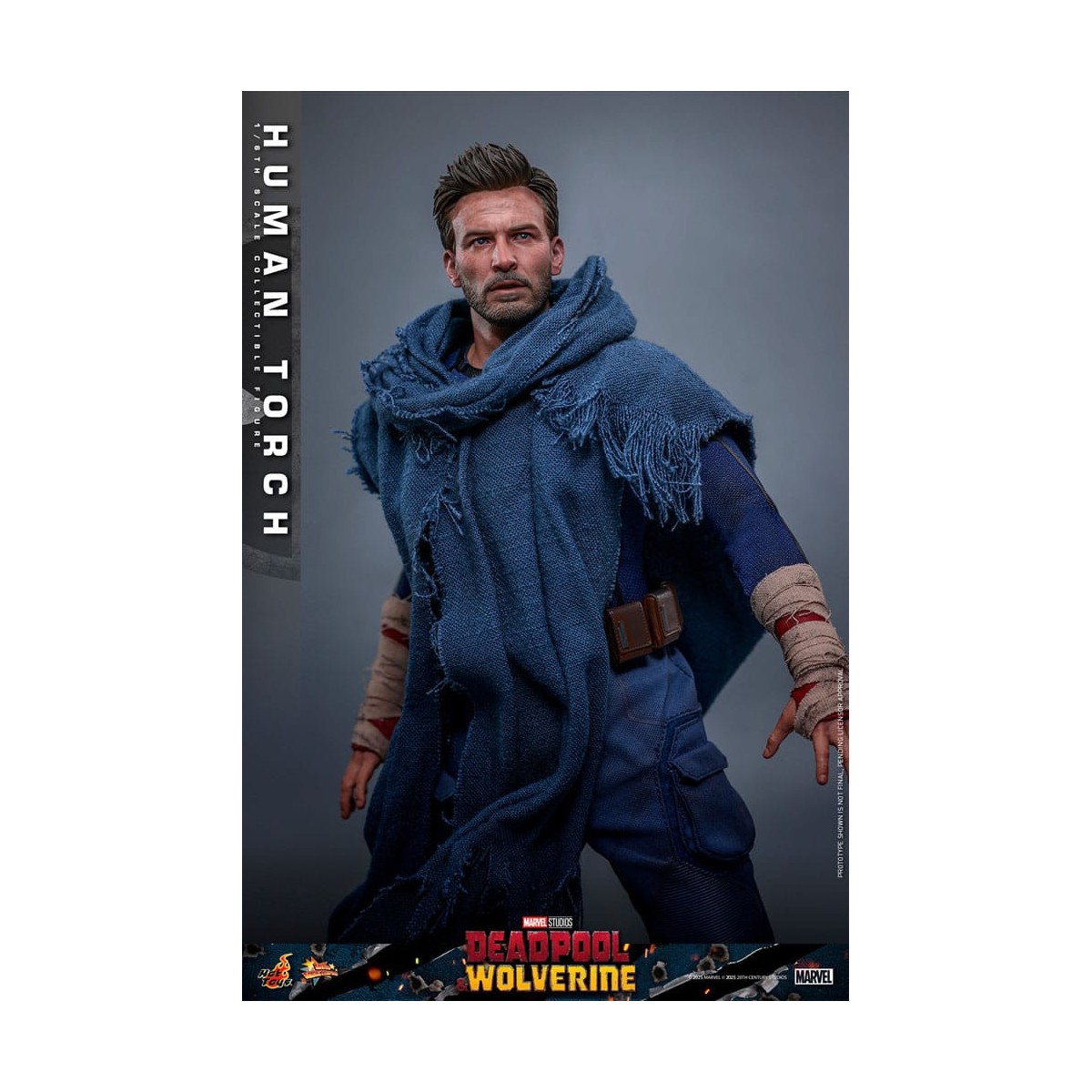 Hot Toys Marvel Deadpool e Wolverine - Torcia Umana MMS 1/6