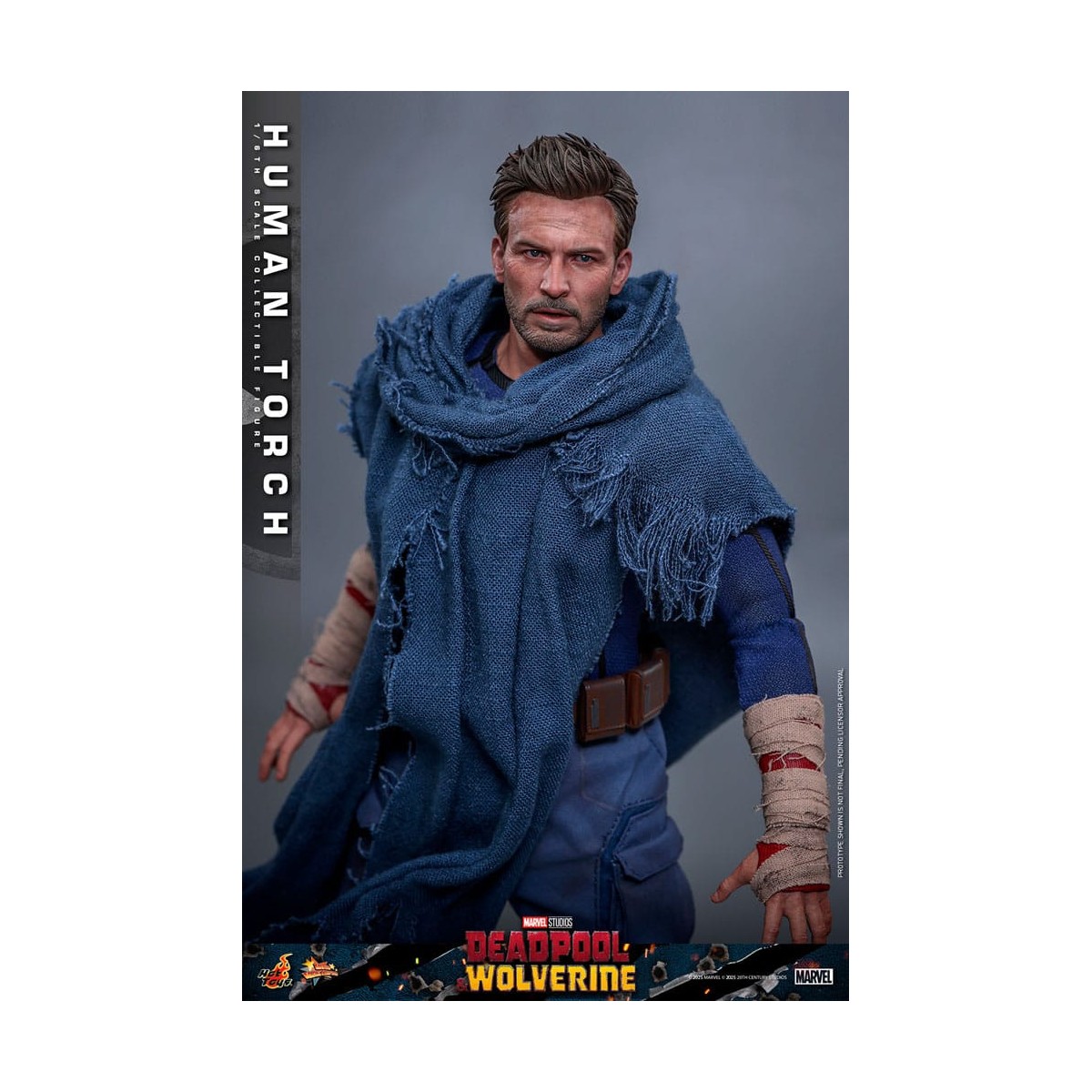 Hot Toys Marvel Deadpool e Wolverine - Torcia Umana MMS 1/6