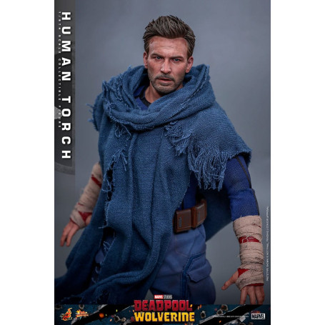 Hot Toys Marvel Deadpool e Wolverine - Torcia Umana MMS 1/6