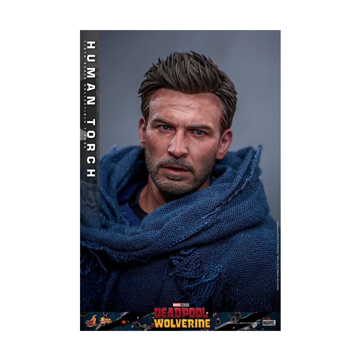 Hot Toys Marvel Deadpool e Wolverine - Torcia Umana MMS 1/6