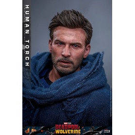 Hot Toys Marvel Deadpool e Wolverine - Torcia Umana MMS 1/6