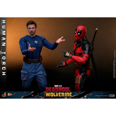 Hot Toys Marvel Deadpool e Wolverine - Torcia Umana MMS 1/6