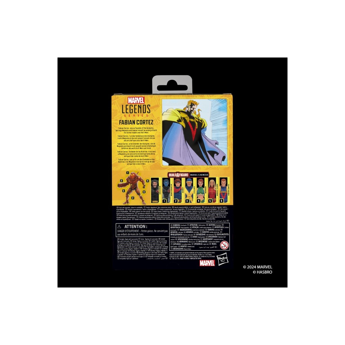 Hasbro Marvel Serie Leggende X-Men - Fabian Cortez - Onda Nemesis