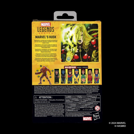 Hasbro Marvel Serie Leggende X-Men - Husk - Onda Nemesis
