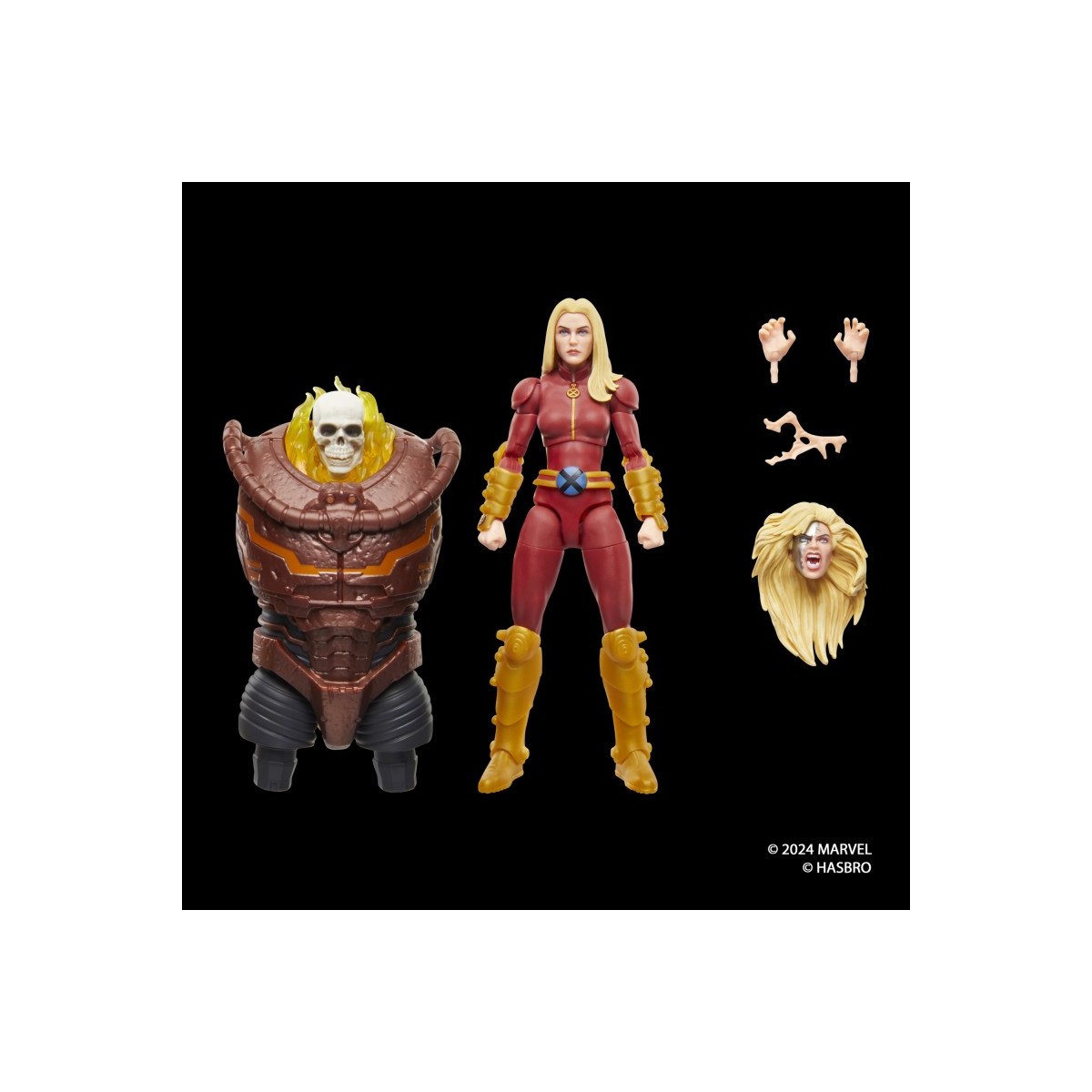 Hasbro Marvel Serie Leggende X-Men - Husk - Onda Nemesis